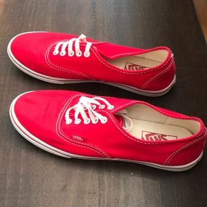Red Vans